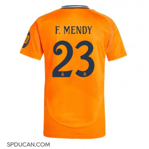 Muški Nogometni Dres Real Madrid Ferland Mendy #23 Gostujuci 2024-25 Kratak Rukav